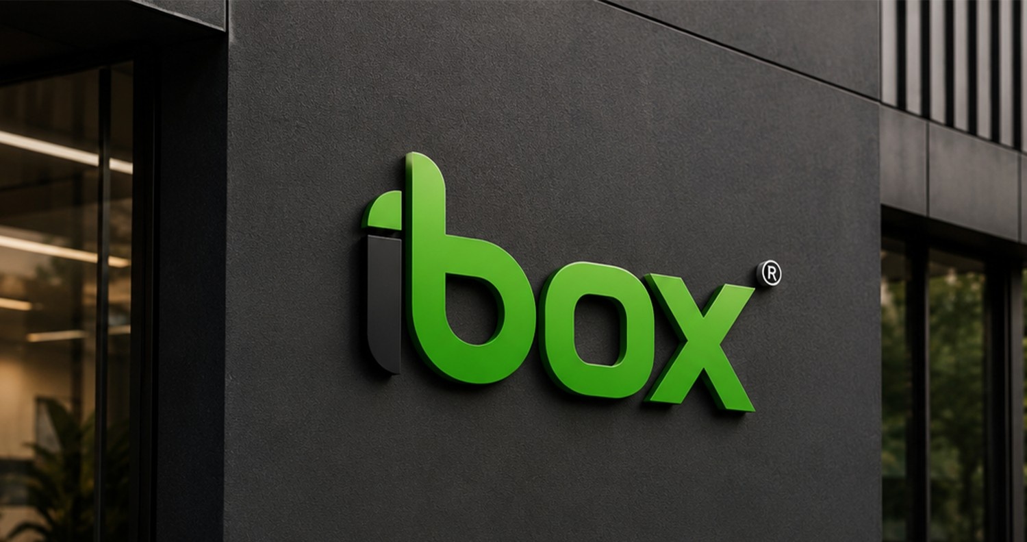Ibox logo design