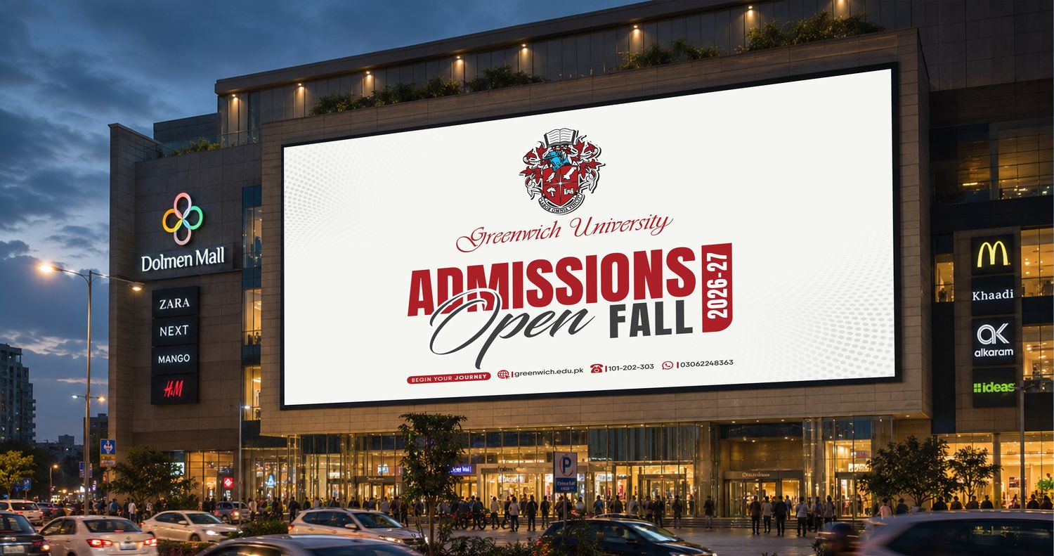 Admission campaign banners