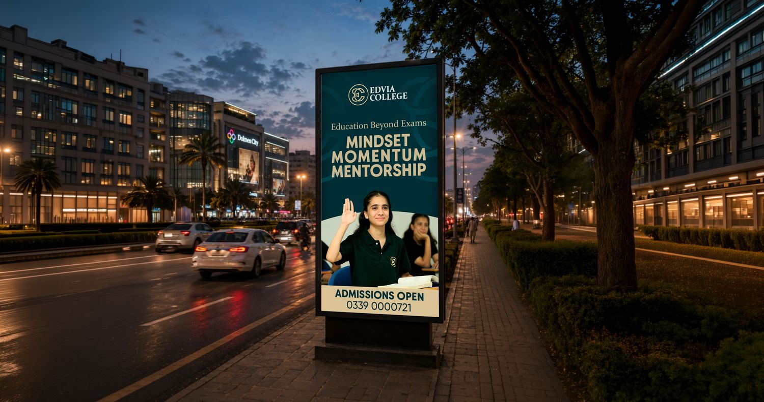 Admission campaign banners
