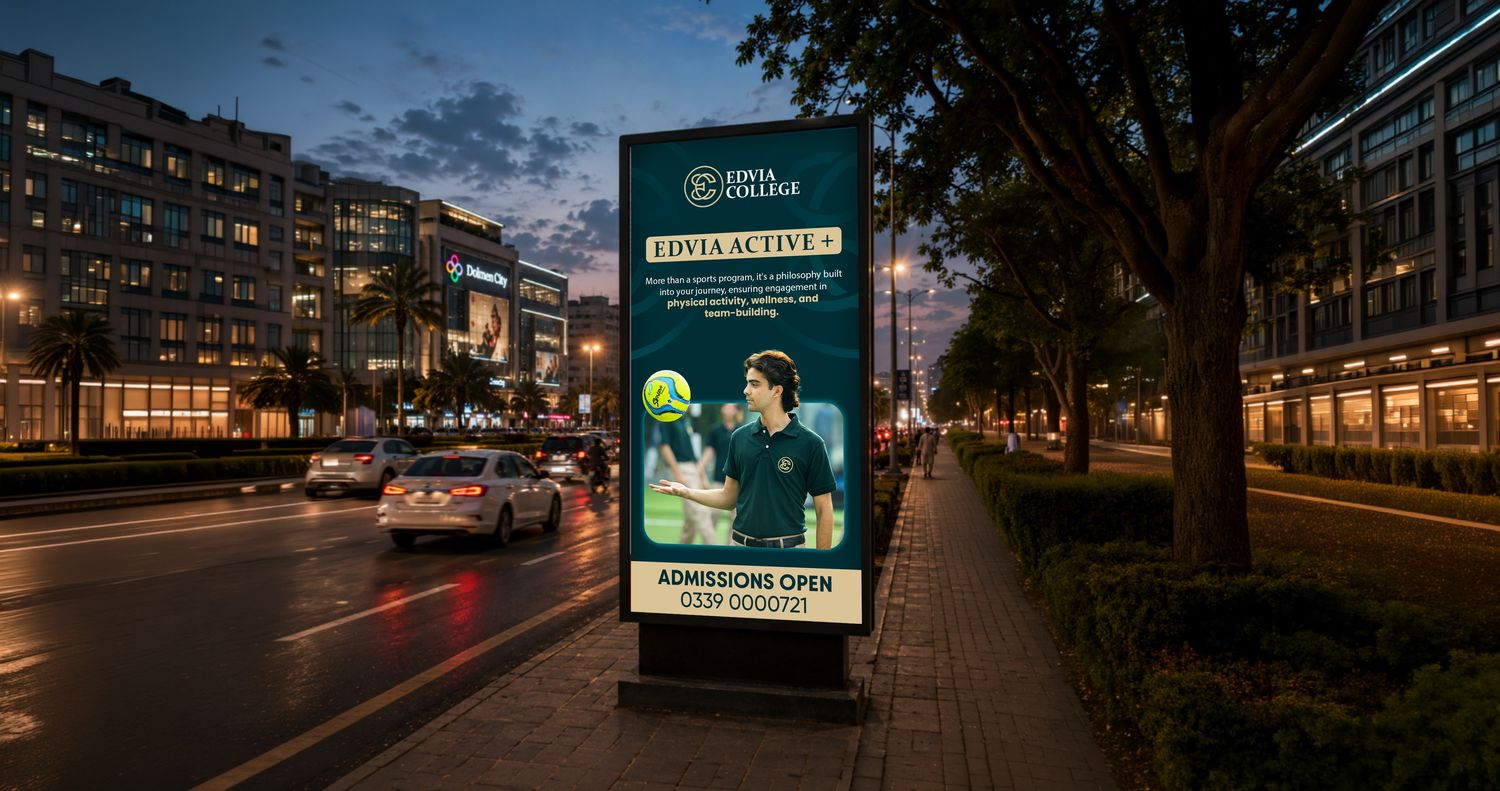 Admission campaign banners