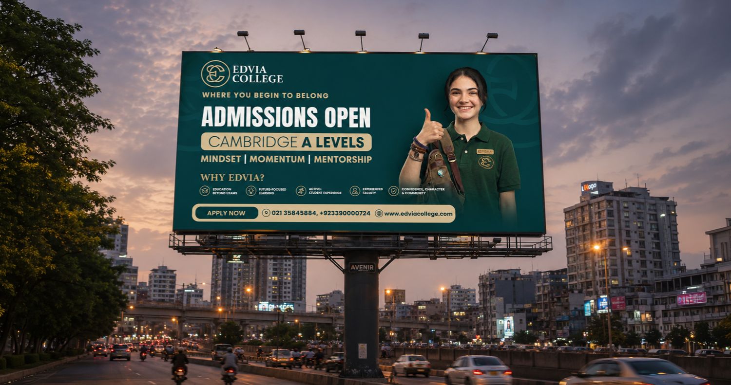 Admission campaign banners