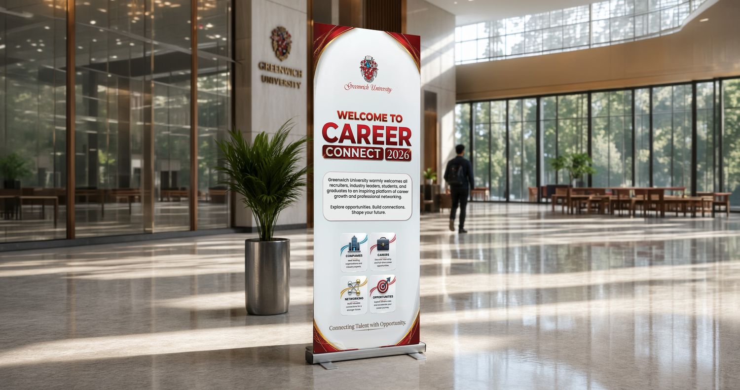 Admission campaign banners