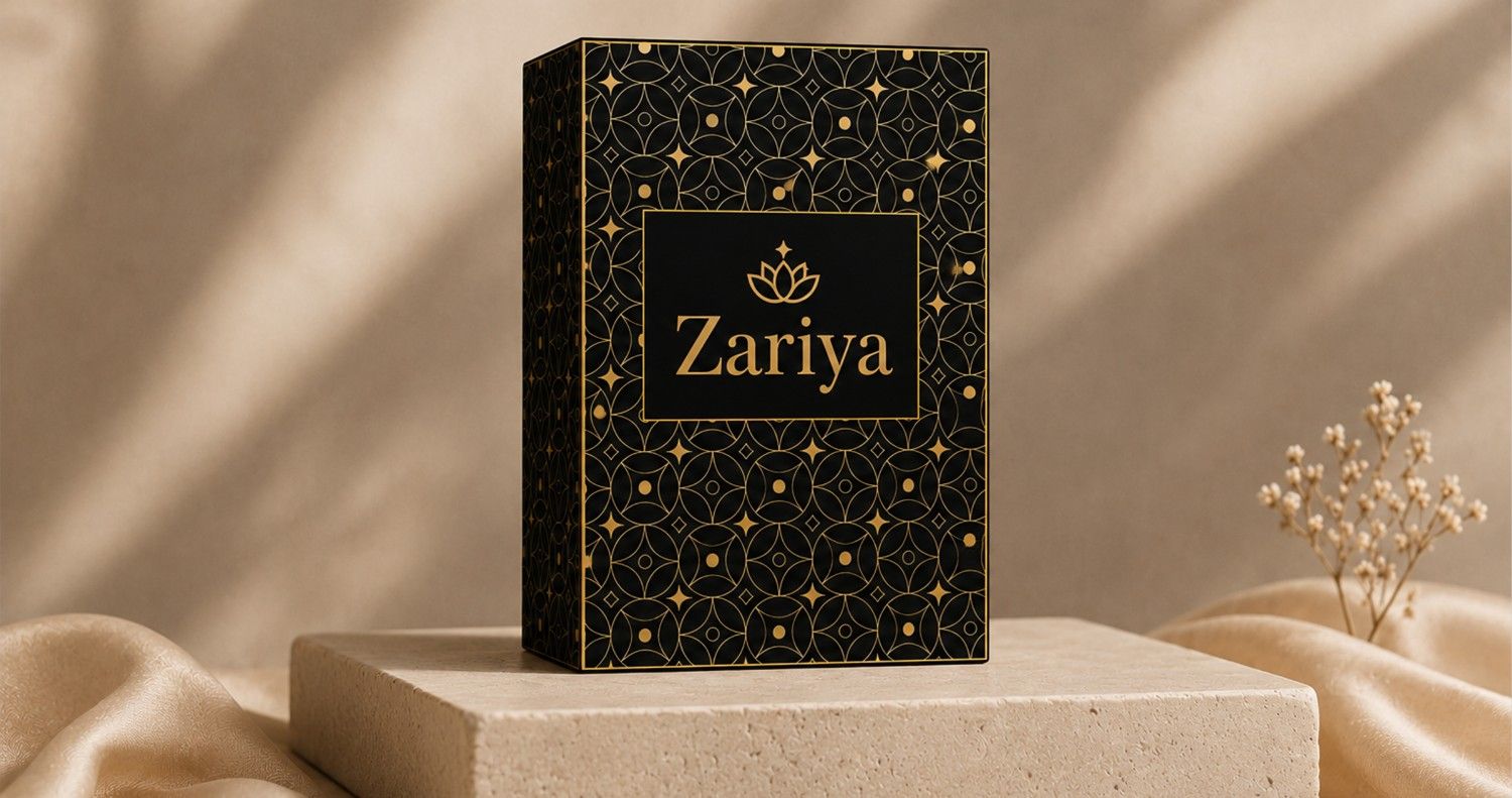 Zariya Beauty Cream packaging design